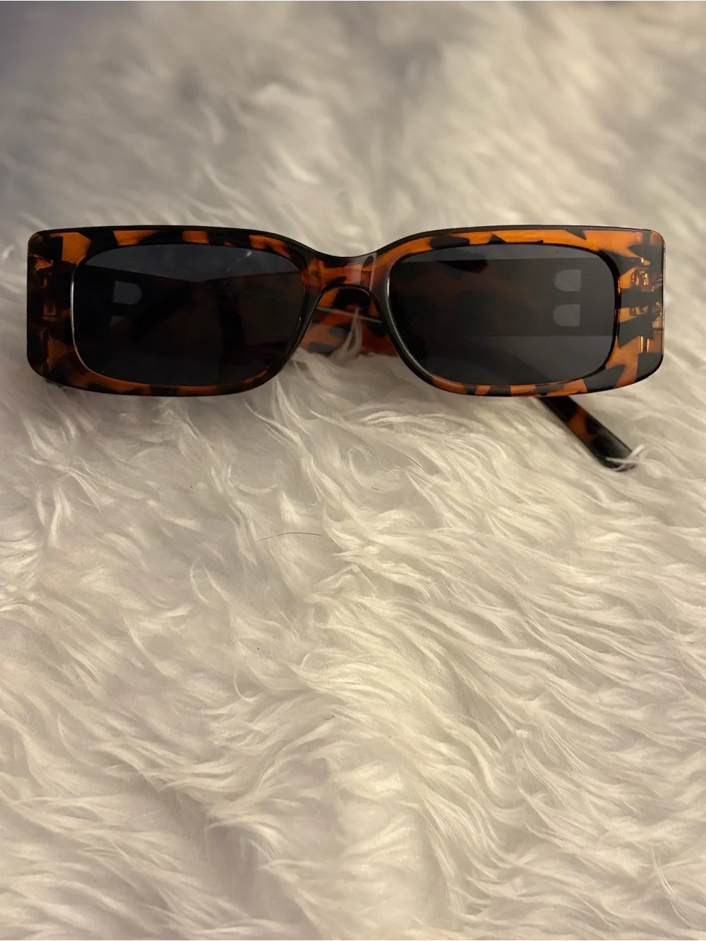 Tortoiseshell Sunglasses with Gold 'BB' Logo